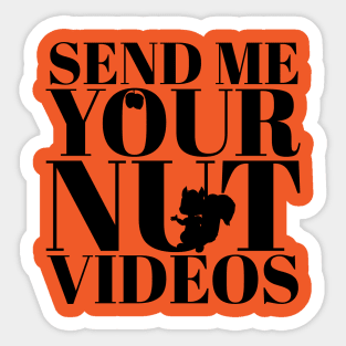 Nut Videos Sticker